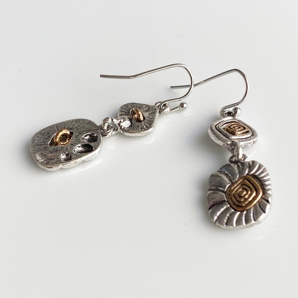 NEW Chamomile retro earrings - Picture 4 of 6